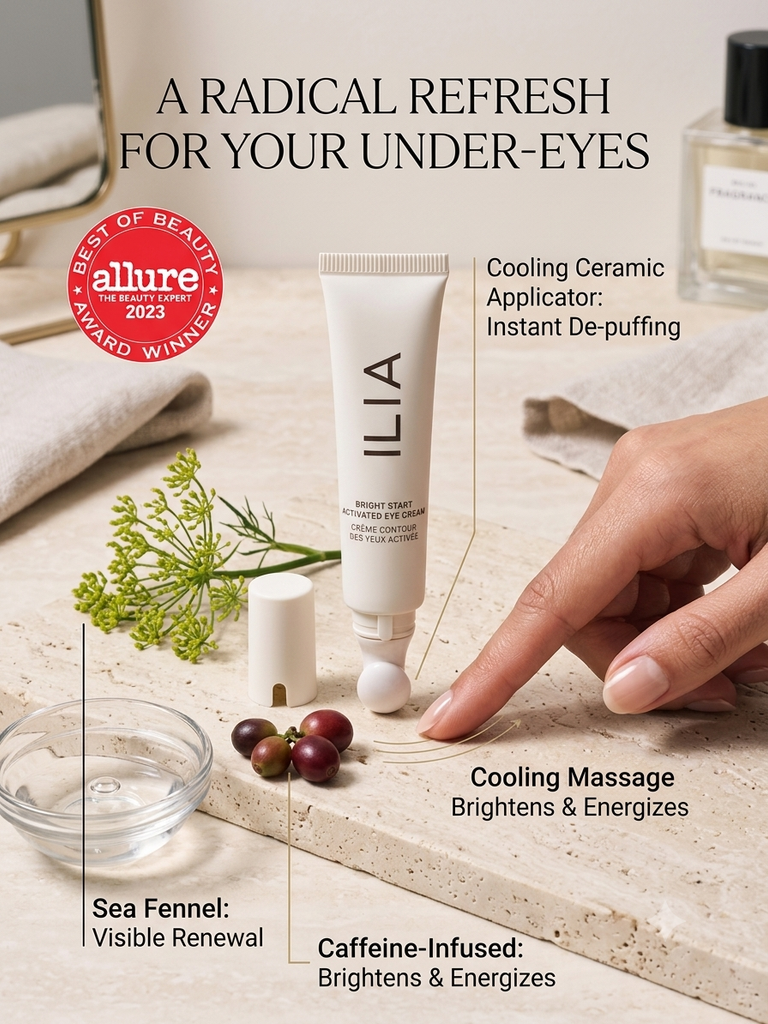 ILIA Bright Start Retinol Alternative Brightening Eye Cream