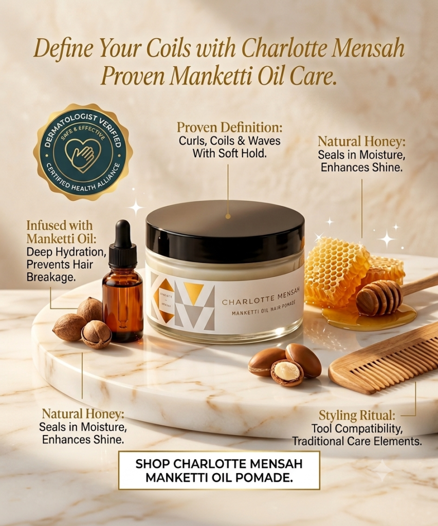Charlotte Mensah Manketti Oil Pomade