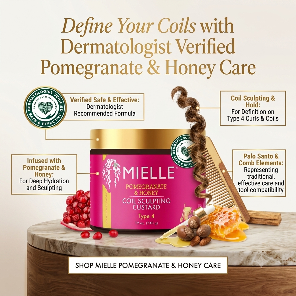 Mielle Pomegranate & Honey Sculpting Custard