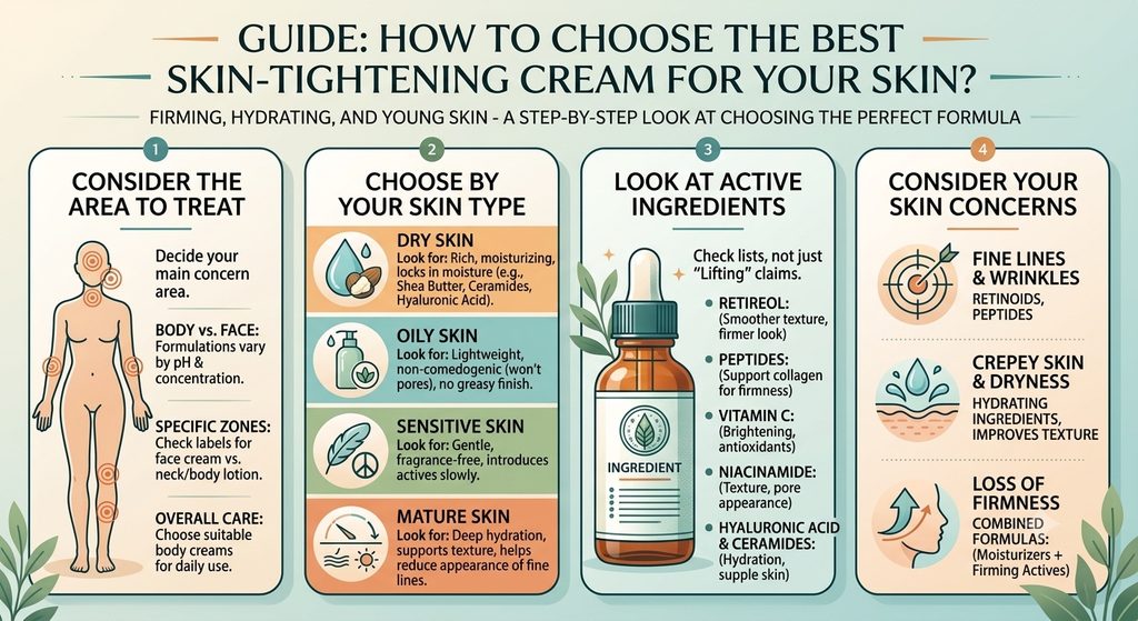 How To Choose the Best Skin-Tightening Cream for Your Skin 